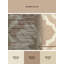 Tapis beige lavable à la machine à motif blocs Abaokoro-1398903044