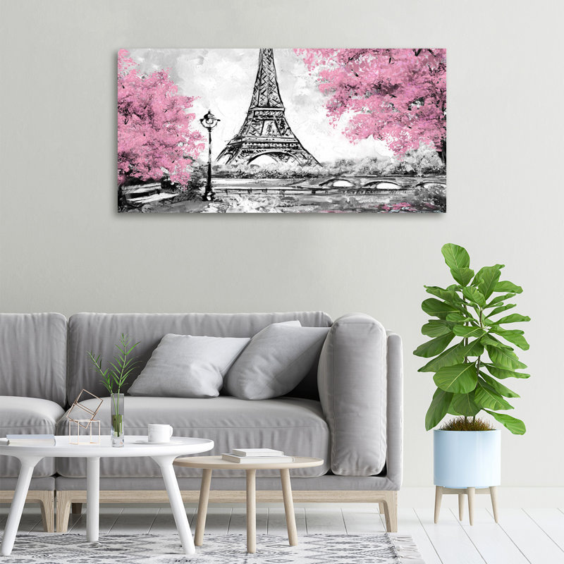 Eiffel Tower Paris - Wrapped Canvas Print