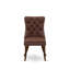 Chaise Dallas avec pieds espresso DAPEF26-652452068