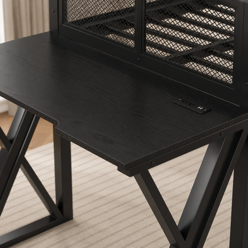Lit mezzanine simple Black Gaming