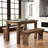 Dejon Rectangular Solid Pine Farmhouse Dining Table-87784570-87785163