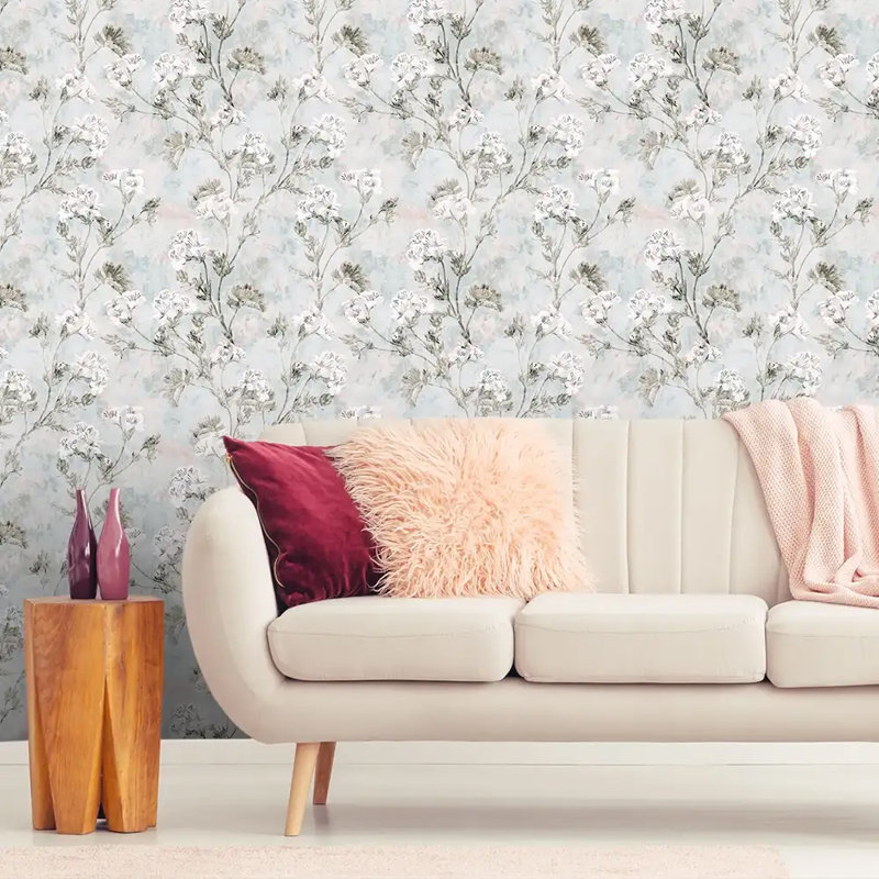 Rouleau de papier peint adhésif Soft Blossom Premium