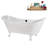 71" Streamline Clawfoot Tub,Tray,Drain and Clawfeet-101628947-102360902