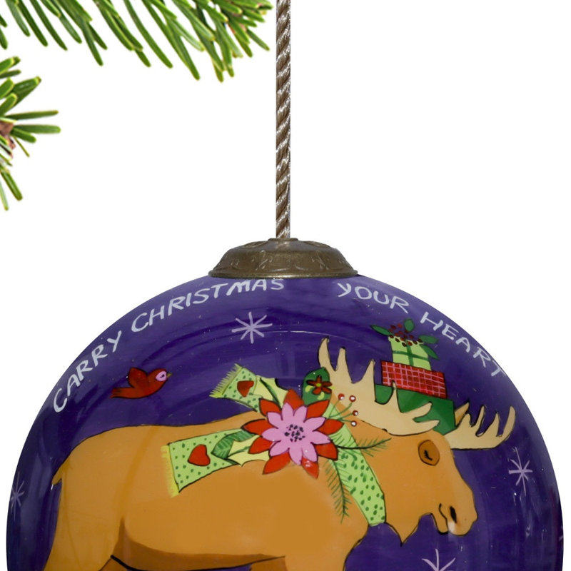 Ornement boule de Noël orignal