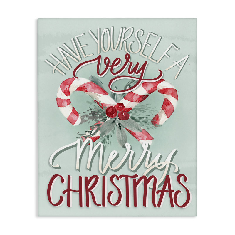 «Merry Christmas» par Kristen Brockmon, H 20 po x l 16 po