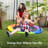 40 inch Saucer Tree Swing with LED Lights, 2 Tree Hanging Straps-97925229