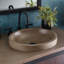 Tolosa Stone Handmade Oval Drop-in Bathroom Sink-113450234