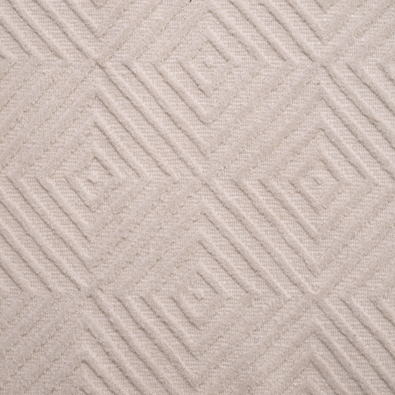 Linara Geometric Area Rug in Beige