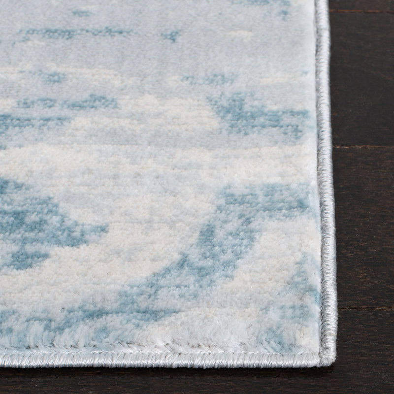 Winnols Performance Geometric Rug, Runner 2'2" x 7'