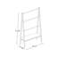 Porte-serviettes et couvre-lit en bambou Bamboo