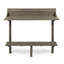 Table de bar d'extérieur en bois d'acacia pour le balcon (table incluse seulement)