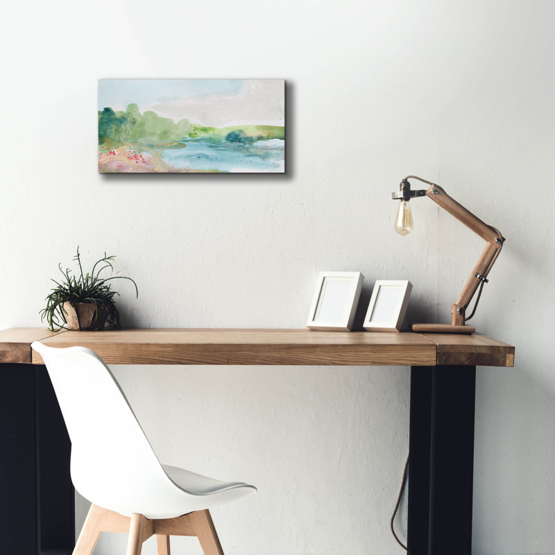 «A Dream intérieur d'un rêve» par Jan Weiss, art mural sur toile, H 12 po x l 24 po x P 0,75 po