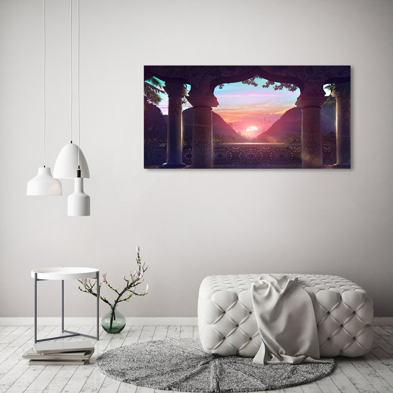 Architecture East - Wrapped Canvas Print