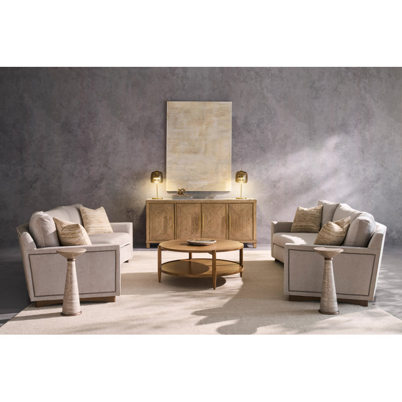 Sofa, Small Aged Bronze, Putty (3152 65), Almond Buff