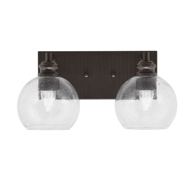 Éclairage pour meuble-lavabo à 2 lumières Aslin