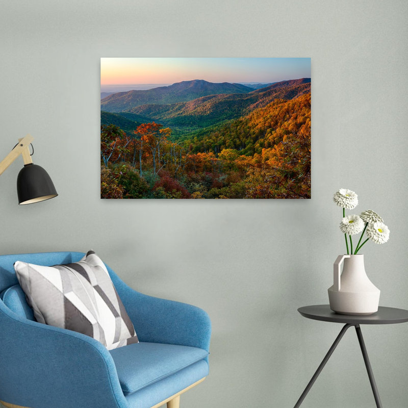 Old Rag Mountain Shenandoah National Park Virginia USA 1 Piece Wrapped Canvas Wall Art, 40.64 cm H x 60.96 cm W