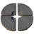 Versatile Patio Umbrella Base with Heavyweight Options and User-Friendly Design
