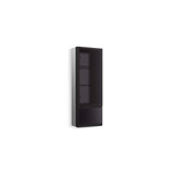 Collage 12 In. X 32 In. Medicine Cabinet With Showcase Glass Left-Hinged
