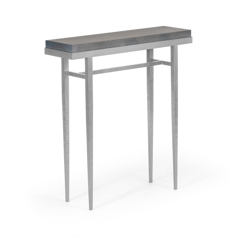 Console Wick, Platine rétro, H 32 po x l 30 po x P 8,5 po, Gris