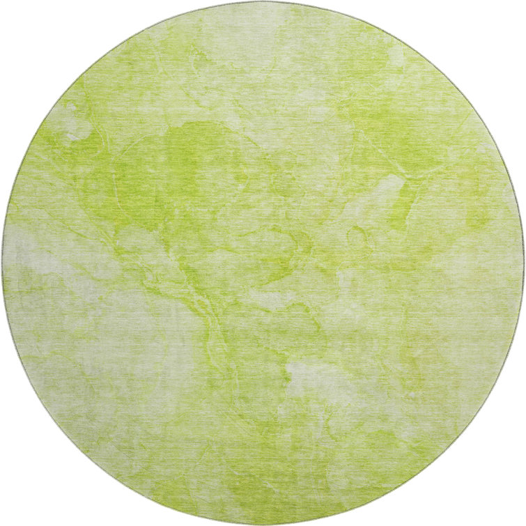 Premium Machine Washable Prisco Aloe Rug
