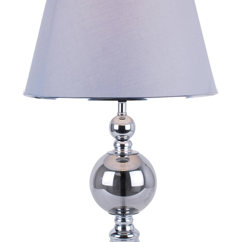 Kanli Metal Table Lamp, Grey