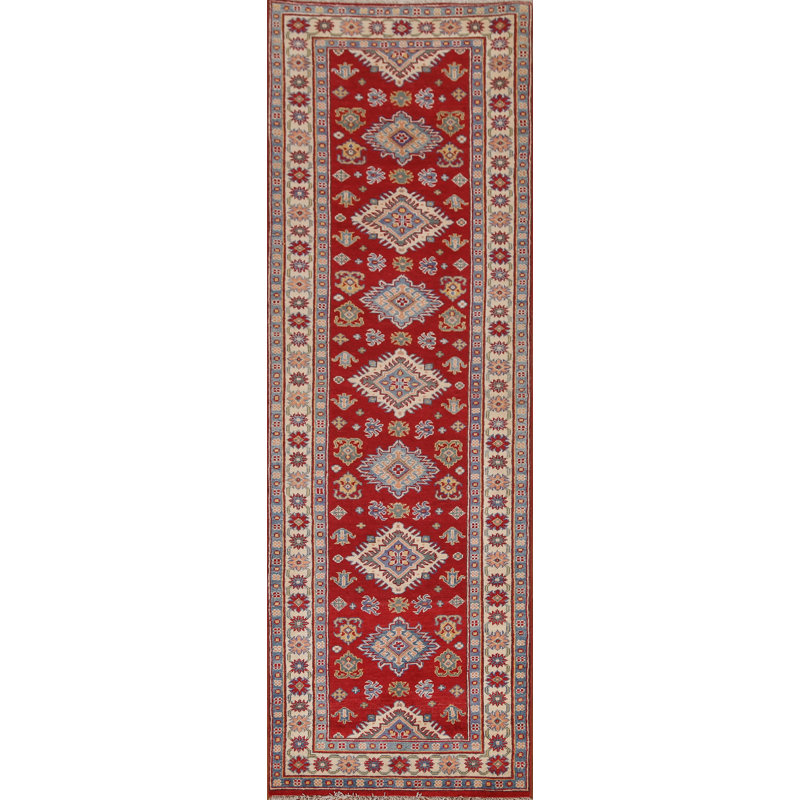 Tapis de couloir géométrique Kazak