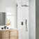 Crozet Pressure Balance Two-Function Shower System with 10-inch Rain Shower Head and Hand Shower (Valve Included)