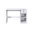  Bureau 2 tiroirs - Blanc