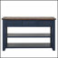 48 Inch Solid Pine Wood Console Table with 3 Storage Drawers, Perfect for Modern Entryways and Living Rooms-1017967115-1017967114