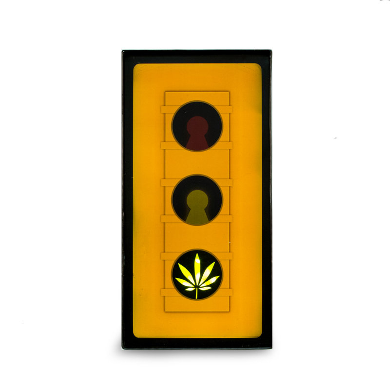 Leaf Traffic LED Sign