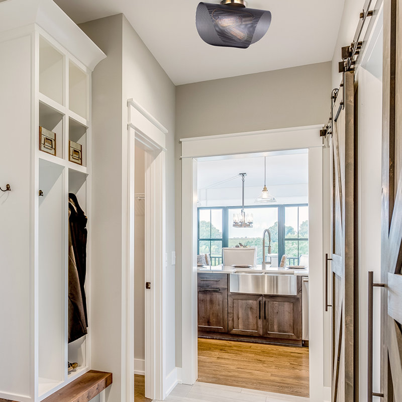 Currelly Metal Mesh Flush Mount
