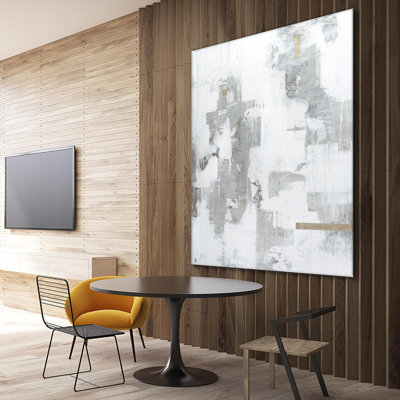 Haloed In Metallic II sur toile