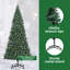 16.4' H Lighted Artificial Christmas Tree