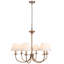 Lustre traditionnel/classique à 6 lumières à intensité variable