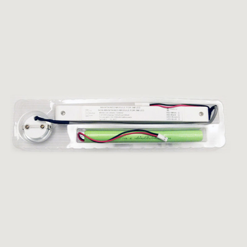 3W LED Emergency Downlight with Battery Kit