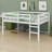 Wood Loft Bed With Ladder-1397108016