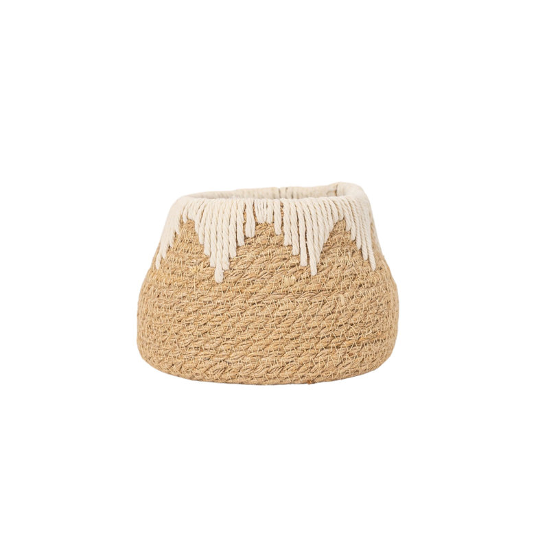 Panier en jute Highland Dunes Bordner