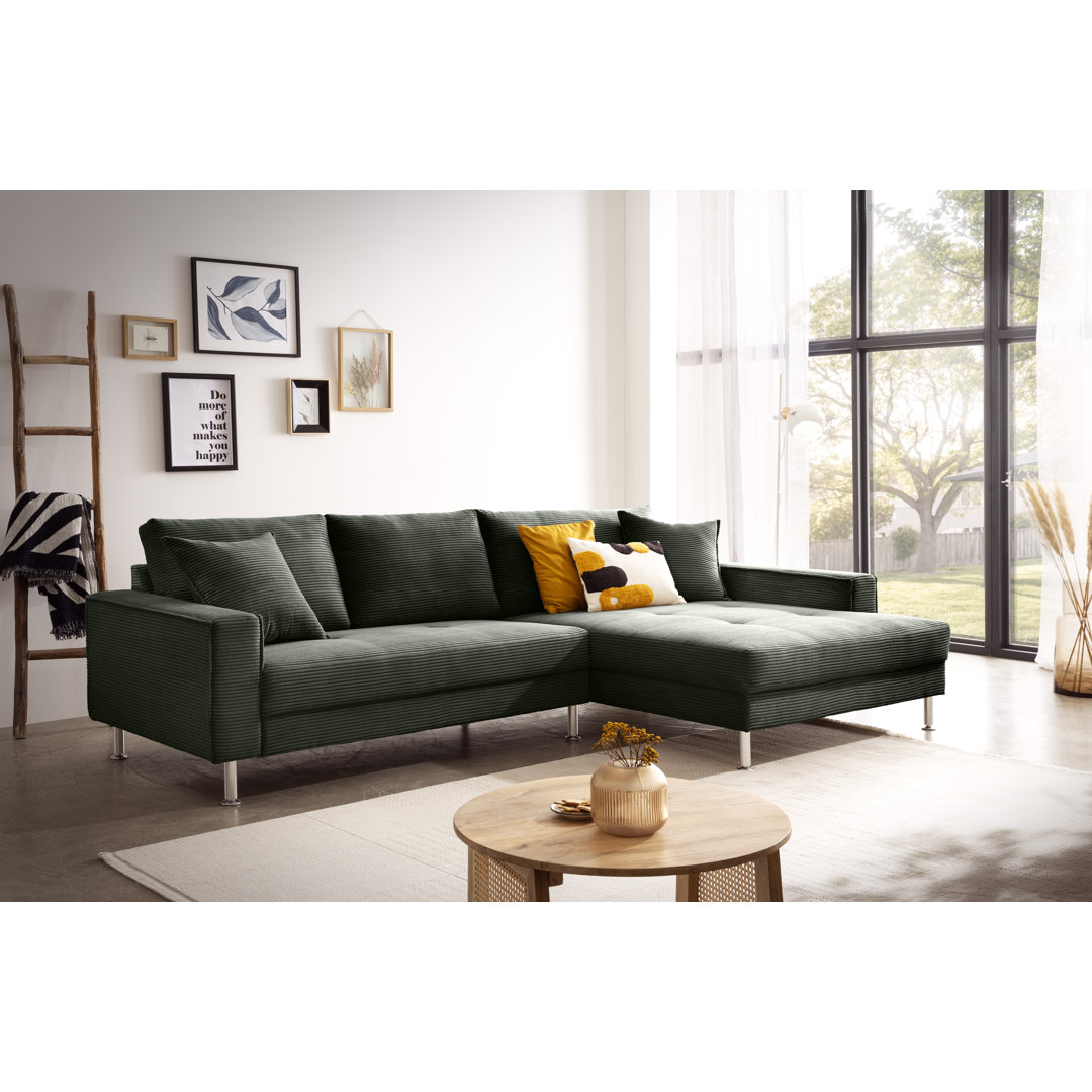 Ecksofa Norvie aus Cord