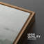 «Minimal Landscape», art organique moderne vert sauge, images murales abstraites simples dans la chambre à coucher, grand ensemble de 3 impressions murales sur toile, 16 x 24 x 3, 24 x 36 x 3-91874881-91874880