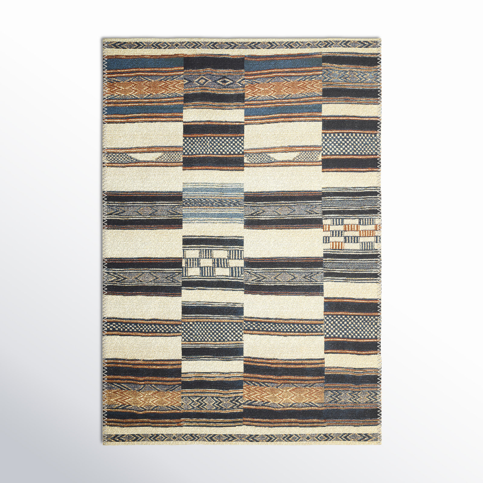 Oniel Geometric Rug, Rectangle 2'5" x 4'