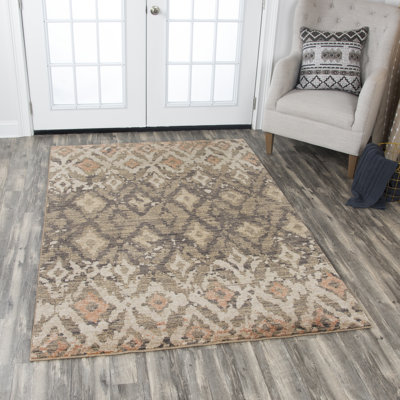Esmeyer Wool Ikat Indoor Rug