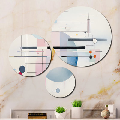 Abstract Wall Decor on Metal