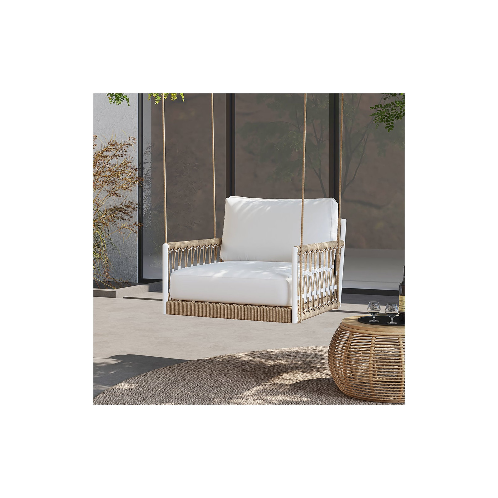 Oakley Rope Outdoor Swing Chair