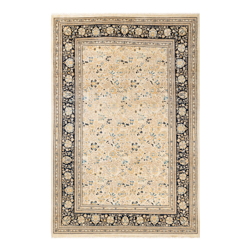 Classic One-of-a-Kind 6' 1" X 8' 10" Hand Knotted Area Rug