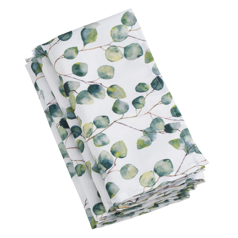 Natrona Polyester Floral Square Napkin