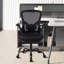 Blue Elephant Vinyl and Mesh Task Chair