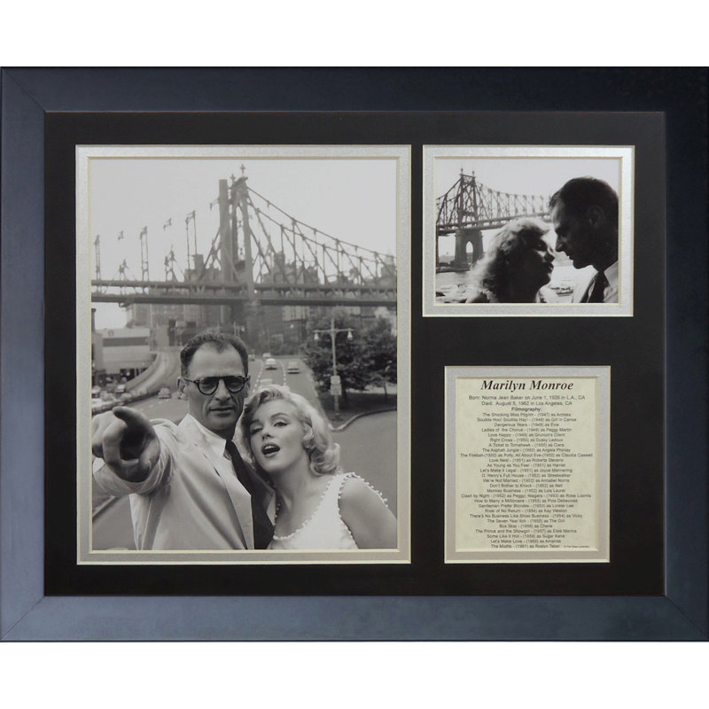 Marilyn Monroe and Miller Framed Memorabili