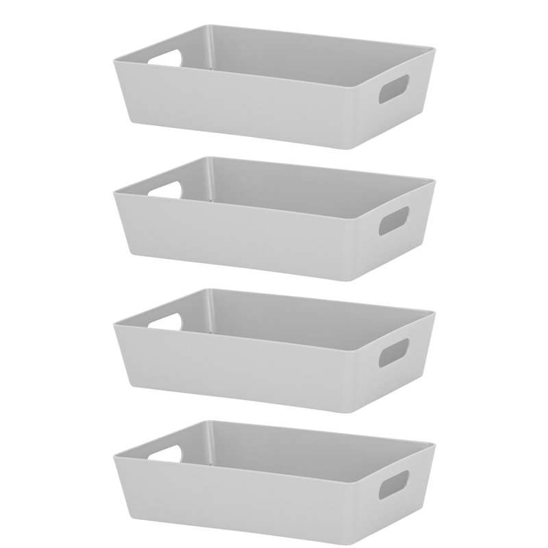 Wham Studio Basket Rectangular, Cool Grey