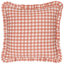 Maude Gingham Cotton Piped Cushion-103878145-121727633