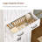67” Kitchen Pantry Cabinets, Tall Storage Cabinets With 2 Adjustable Shelves & 1 Large Drawer, Bathroom Cabinet With 4 Doors, For Living Room, Kitchen, Bathroom, White-1497431825